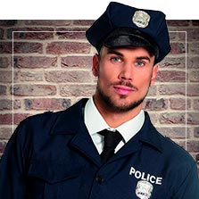 Disfraces de  policías y presos